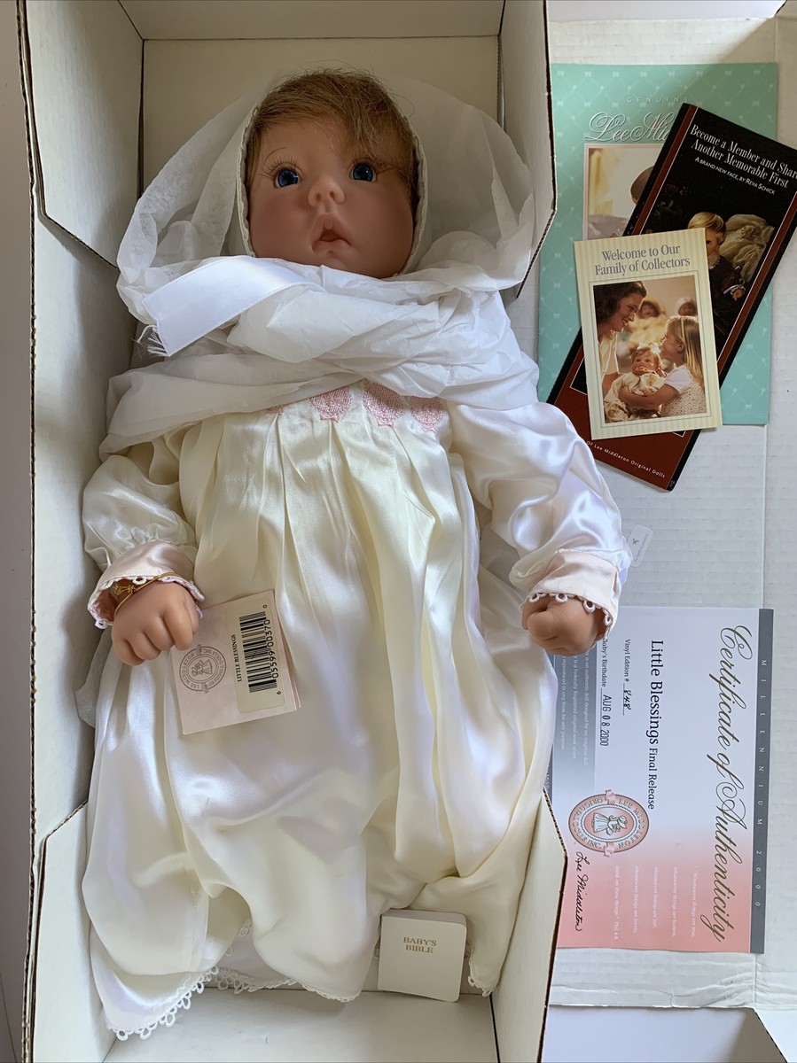Lee Middleton Doll Little Blessings Retired Final Release Nov 2000