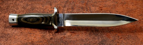 Gil Hibben Double Edge Full Tang Boot Knife w/Sheath and Boot/Belt Clip GH5078 - Picture 7 of 11