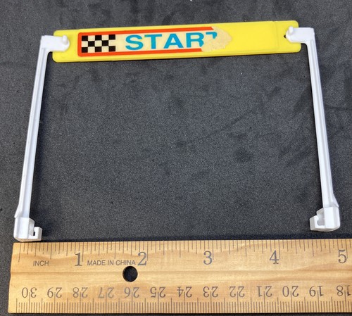 ๐ Artin Slot Car Track Finish/Start Line Sign FREE SHIPPING - Picture 5 of 5