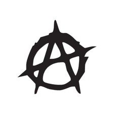 Anarchy Symbol - Vinyl Decal Sticker - Multiple Color  Sizes - ebn783