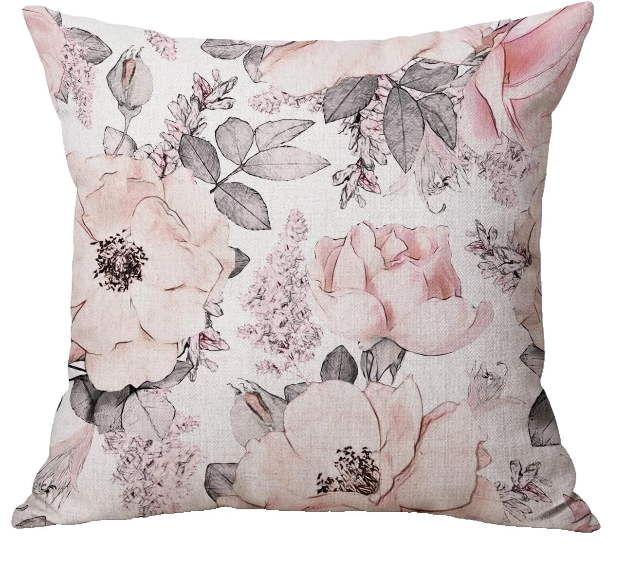 Flowers Floral Pillow Covers