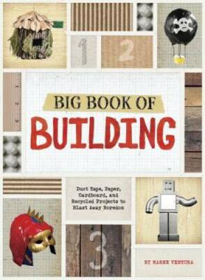 #ad #ad Big Book of Building: Duct Tape Paper Cardboard and Recycled Projects GOOD $4.44