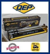 QEP 21 in Professional Tile Cutter Manual 10221Q 10 mm tungsten carbide 