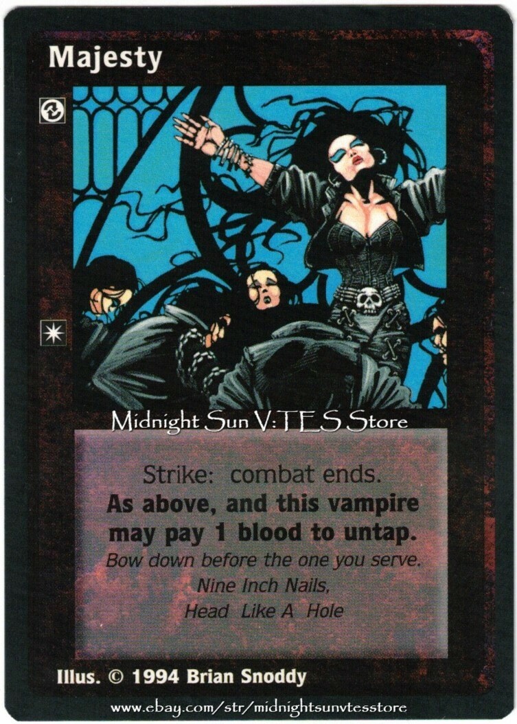 【美品・限定800部】伊丹豪 TYM:GI this year's model Majesty Jyhad V:TES VTES Vampire CCG | eBay