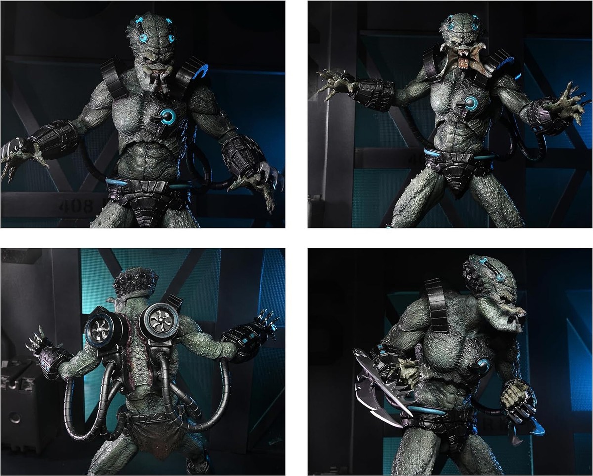 NECA PREDATOR CONCRETE JUNGLE DELUXE STONE HEART PREDATOR 11in