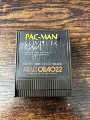 Pac-Man Atari CXL4022 Cartridge Atari 400 800/XL/XE