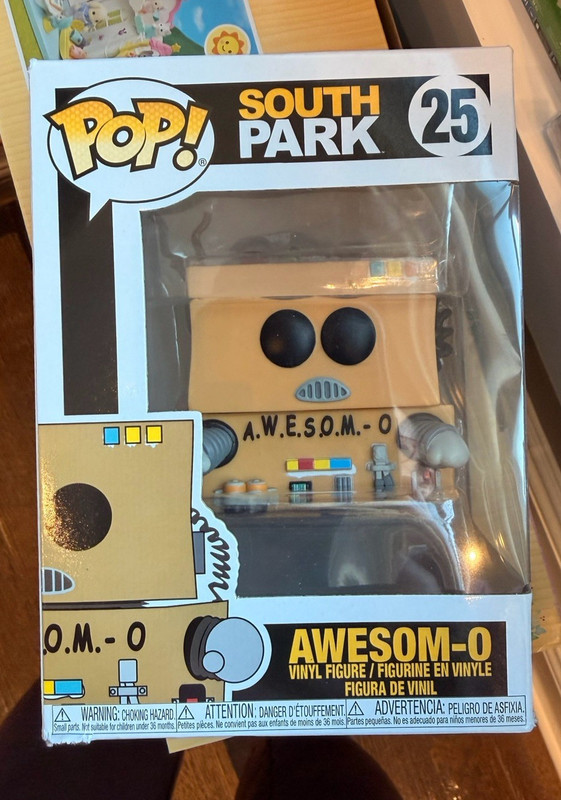 Funko Pop! South Park Awesom-O Pop! Vinyl Figure #25 Vinyl Material 2020