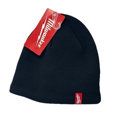 Brand New Milwaukee Tool Rib-Knit Cuffed Beanie - Black