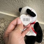 Ty Beanie Babies Fortune Panda Bear Plush Black & White w/ Red Ribbon 1997 — photo 4
