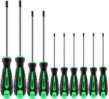 10-Piece Metric Hex Screwdriver Set Metric0.9mm-6mm Hex Allen Wrench Screwdri...