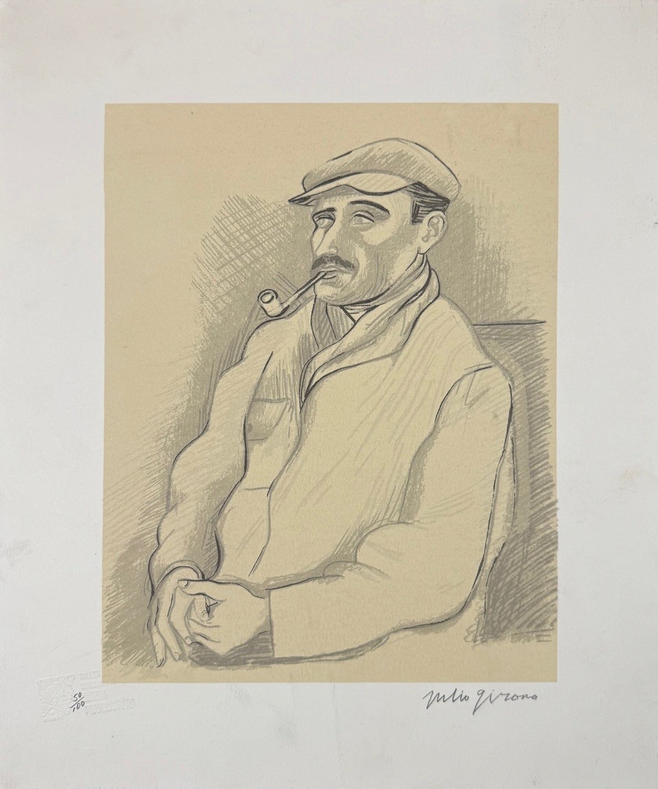 JULIO GIRONA. Engraving. Serigraphy / Cardboard. Contemporary Art. Cuban Art.