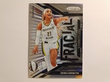2025 Panini Prizm WNBA - Fractal #1 DiJonai Carrington