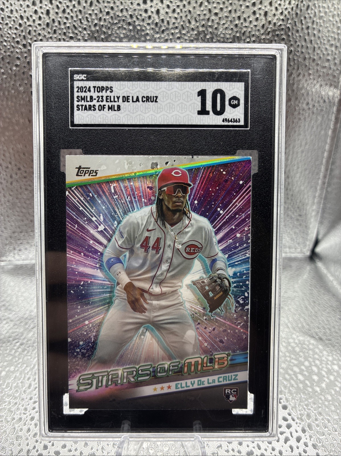 2024 SGA GM 10 - Elly De La Cruz RC Topps Stars of MLB Baseball #SMLB-23 Reds