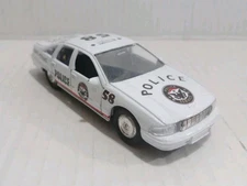 Police Chevy Caprice Anti-Crime 1:38 Diecast Car, Welly #9052, *MISSING SIRENS* 