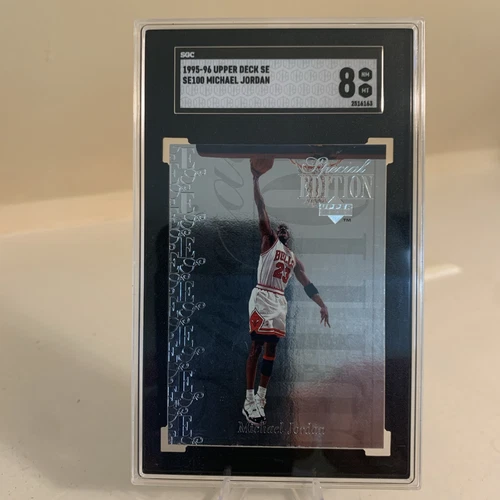 1995-96 Upper Deck - Special Edition Michael Jordan #SE100 SGC 8 - RARE Card!