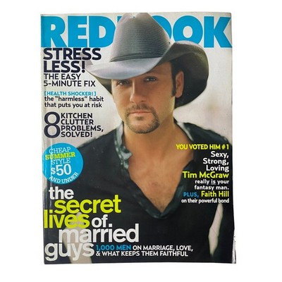 Redbook Magazine June 2005 Tim McGraw Cover No Label VG