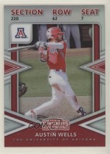 2020 Panini Elite Extra Edition College Tickets Holo Prizm Austin Wells 4z8