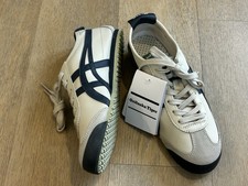 Onitsuka Tiger MEXICO 66 BIRCH PEACOAT Navy Blue Unisex Sneaker Shoe Size 5 1/2