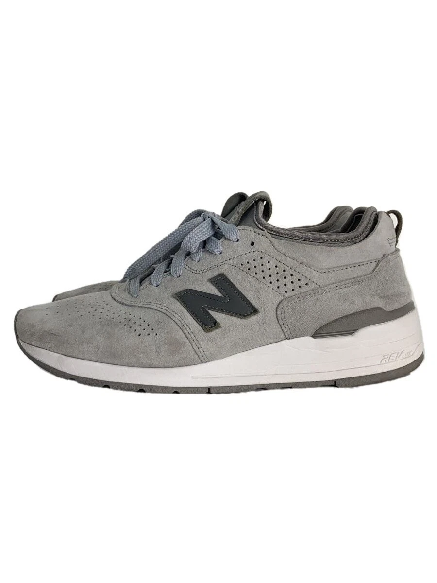 US10 New Balance 997 Sneakers Decostruite Grigio Taglio Basso Grigio M997Dgr2