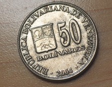 2004 Venezuela 50 Bolivares