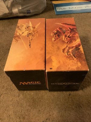 10th Edition Fat Pack Bundle Boxes *Both Boxes, Complete Picture* MTG See Pics