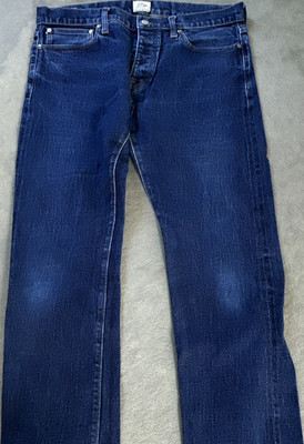 J.Crew 770 Regular Fit Jeans Herren W36 L32 Blau Denim Five-Pocket-Style
