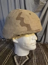 US Combat Helmet Desert Storm OIF OEF GWOT DCU W/Covers And Chinstraps