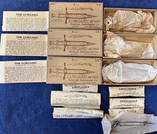 Antigua jeringa anestésica dental hipodérmica Geo N Hein neutipo Lurgard lote D43