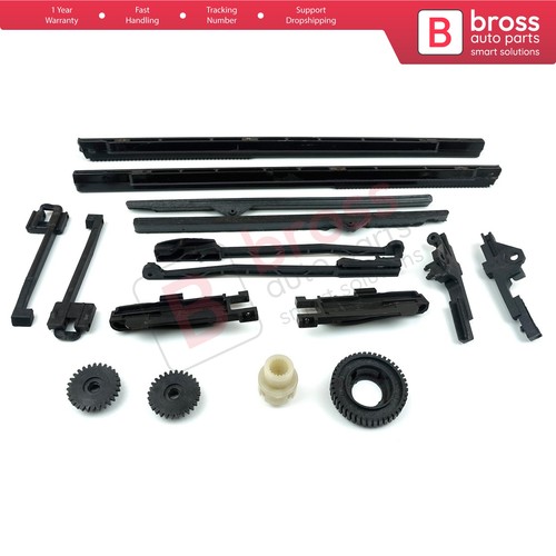 Electric Sunroof Guide Rail Repair Set for Land Rover Freelander 1 L314 97-2006 - Afbeelding 3 van 6