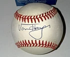Von Hayes Signed Autographed Vintage Rawlings Official Major League Baseball