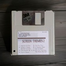 Yamaha Clavinova Disk Orchester Keyboard Musik Diskette - Bildschirm Themen 2