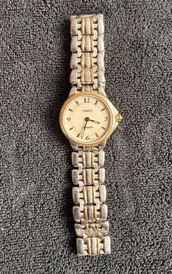 Tissot Marquise Swiss Watch L230 Sapphire Crystal New Battery 2-Tone *Working