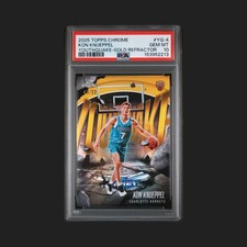 2025-26 Topps Chrome - Youthquake Kon Knueppel #YQ-4 Gold Refractor /50 RC POP 2