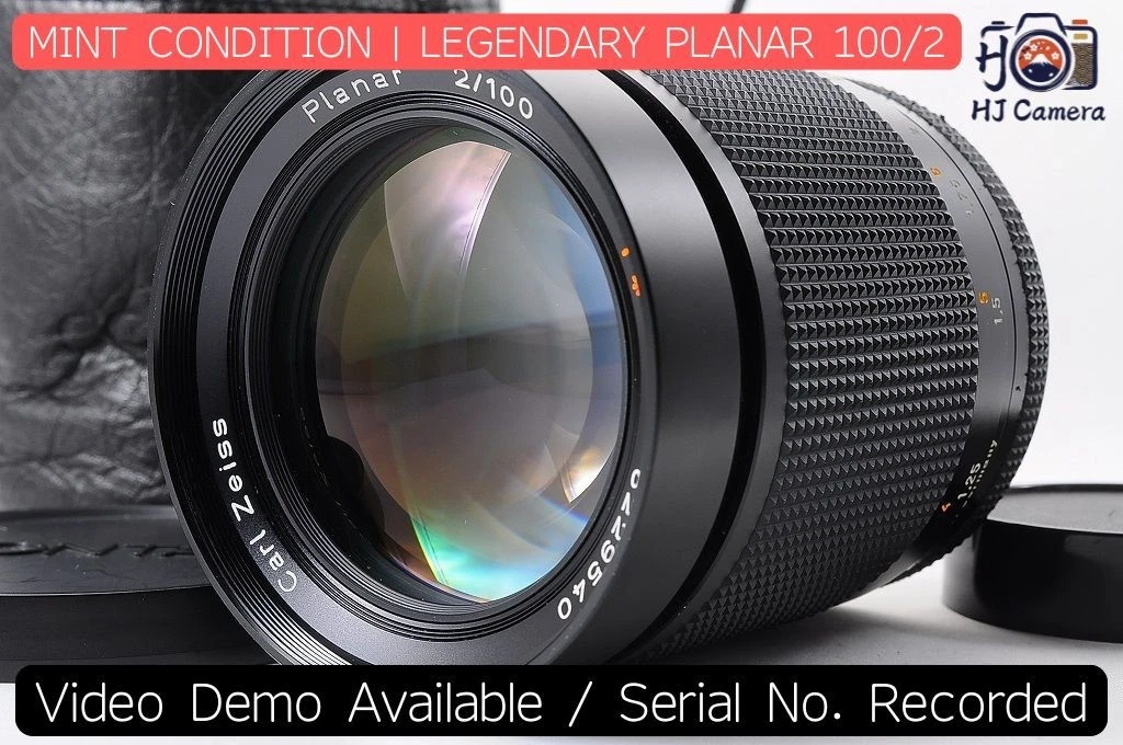 ZEISS Planar T* 100mm Focal f/2 Camera Lenses for sale | eBay
