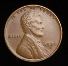 ✅ 1924-D Lincoln Wheat Cent. VERY NICE EARLY DATE. AU/UNC