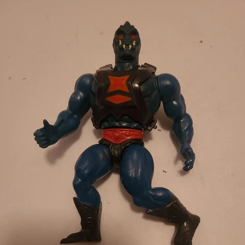 Mattel Masters Of The Universe Webstor He-Man Action Figure Vtg 1981 Soft Head