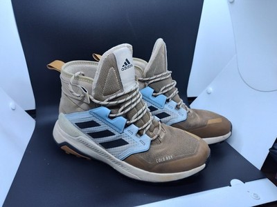 ADIDAS TERREX TRAILMAKER MID COLD.RDY HIKING SHOES BEIGE WARM FZ2990 SZ 10