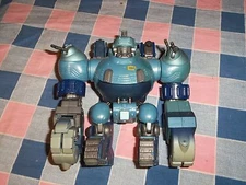 Bandai Action Figure Robot 5 7/8" High As Shown Played With Condition