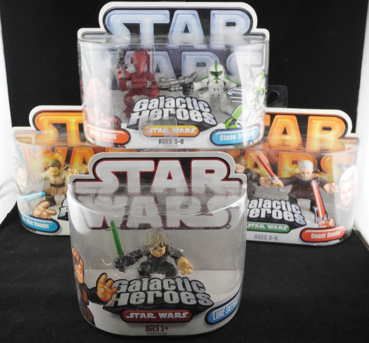 LOT of 4 Star Wars Galactic Heroes 2-Packs NIB | eBay