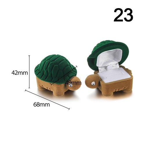 Women Earrings Stud Storage Box Creative Necklace Ring Jewelry Display Gift Case - Picture 38 of 47