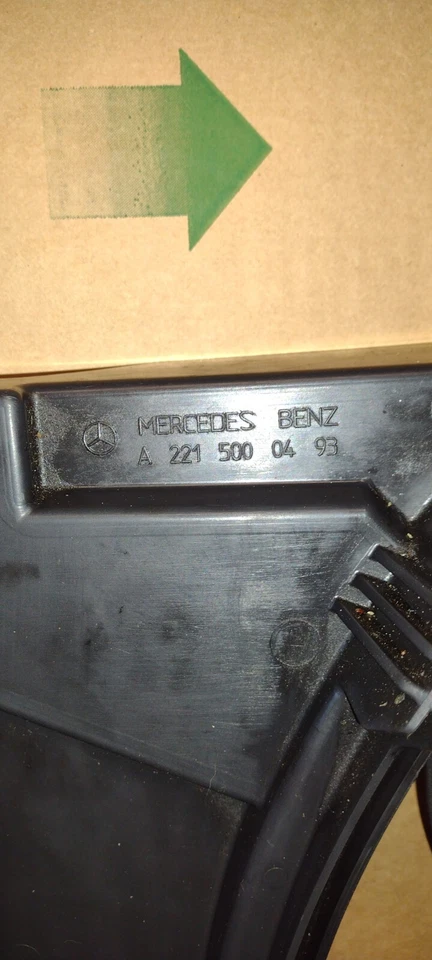 07 - 10 Conjunto Ventilador Radiador Mercedes W221 / CL550 / S550 / Eléctrico  Foto 2 de 4