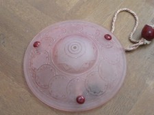 Vasque pour suspension lustre en pâte de verre Diamètre 35 cm ART DECO