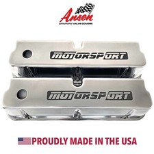 Ford Motorsport 289 302 351 Windsor Valve Covers -polished - Engraved - Ansen