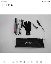 IG INGLAM HS109B 360 Airflow Styler Hair Straightener with Cooling Fan