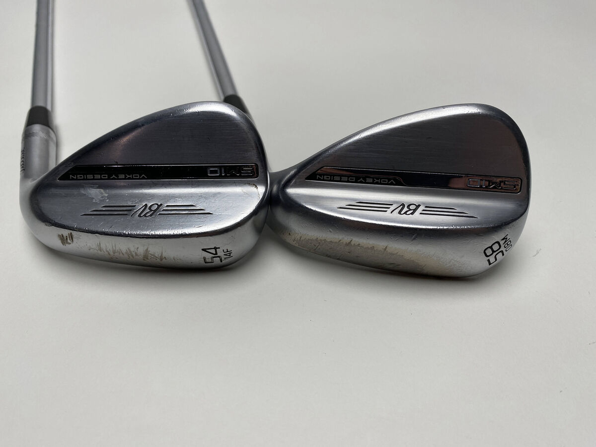 Titleist Vokey SM10 Tour Chrome Wedge Set 54*14 | 58*8 KBS Titleist Vokey SM10 Tour Chrome Wedge Set 54*14 | 58*8 KBS