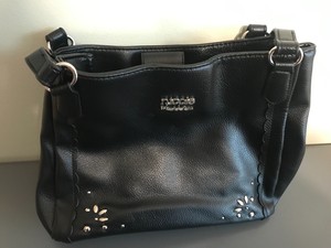 nicole miller black purse