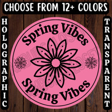 40 SPRING VIBES STICKERS 2