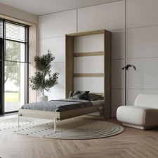 Armadio letto SMARTBett Classic VERTIKAL 100x200 140x200 160x200 Rovere Sonoma  