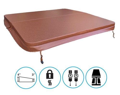 Hot Tub Covers IN STOCK Next Day Delivery - Multiple Sizes - TOP QUALITY COVER! - 第 1/125 張圖片