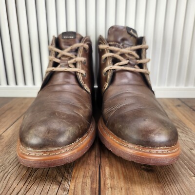 Fluchos Boots Men Sz 8 EU 41 Brown Distressed Leather Hipster Spain Men main image 3